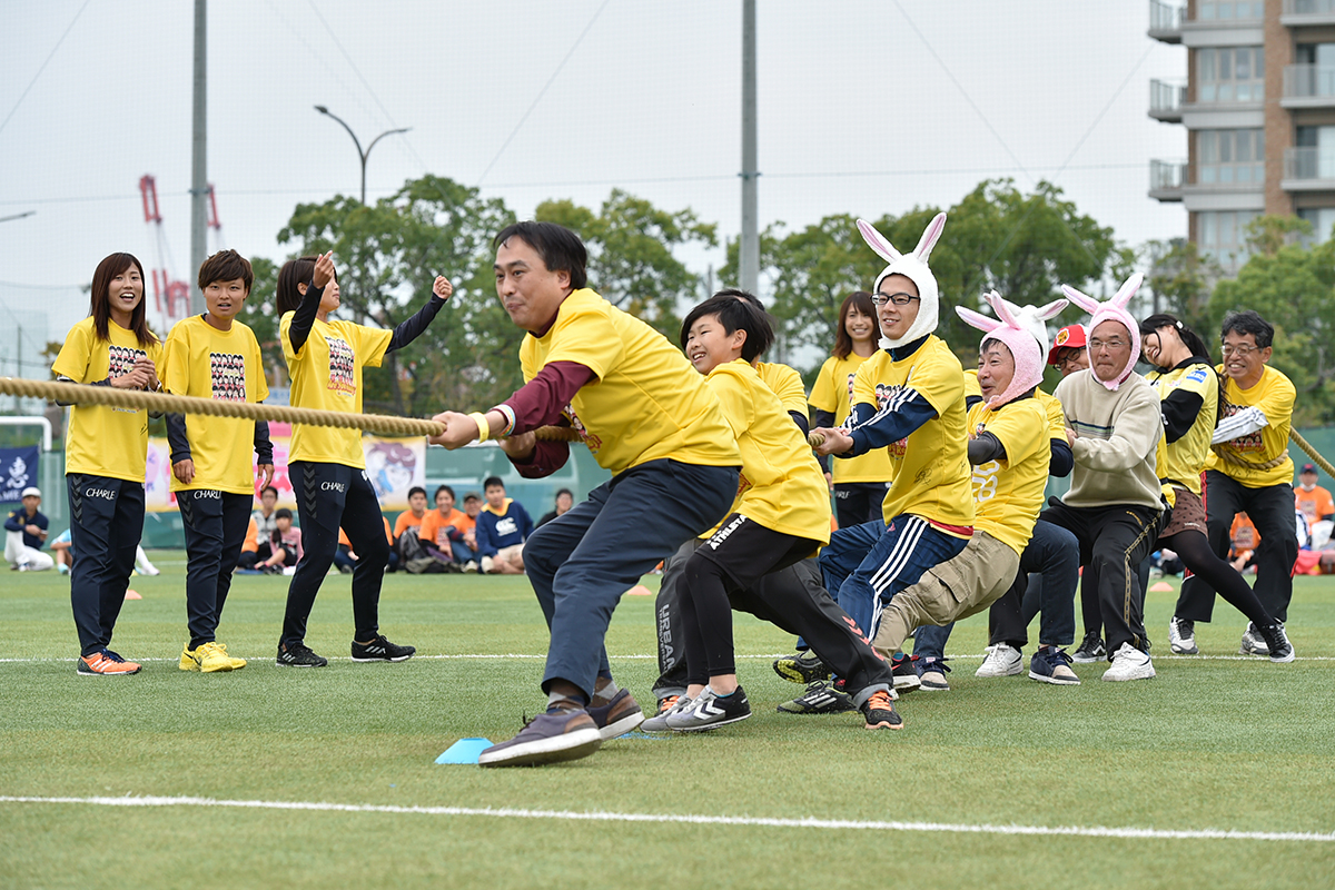 ニュース 19ファン感謝day 運動会 を開催しました Inac神戸 レオネッサ