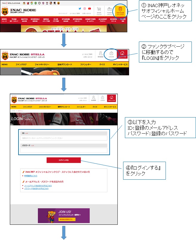 【ファンクラブ会員様】デジタル会員証の表示方法について